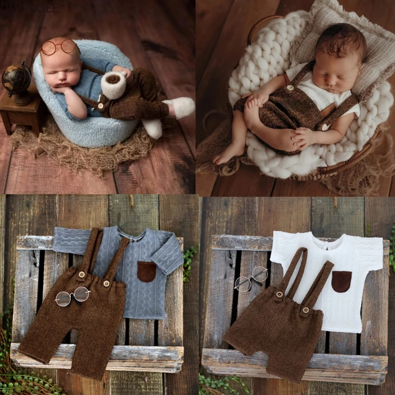 Infant Photography Props Outfit - Реквизит для фотосъемки новорожденных наряд для