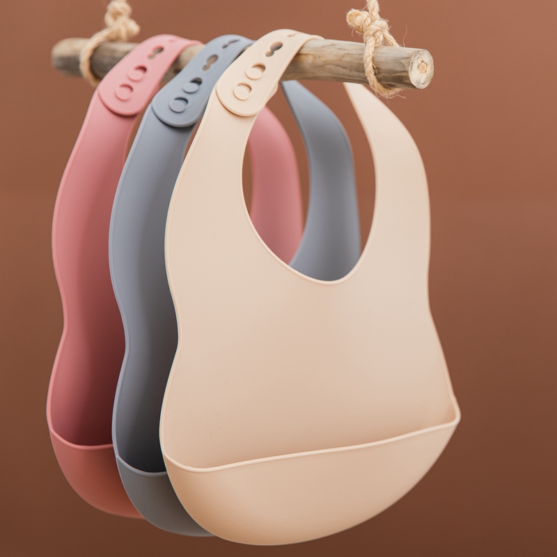 Waterproof Baby Bibs Silicone - Нагрудник силиконовый для детей 0-3 лет,