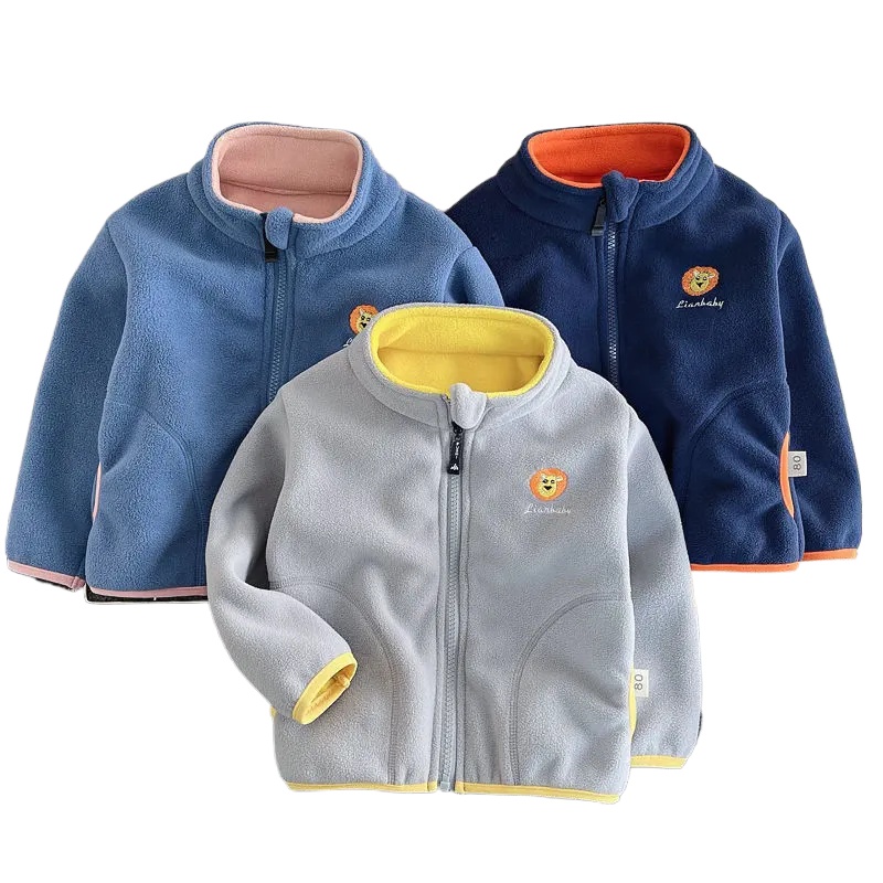 Toddler Boy Winter Fleece Jacket - Новый детский флисовый кардиган для мальчиков