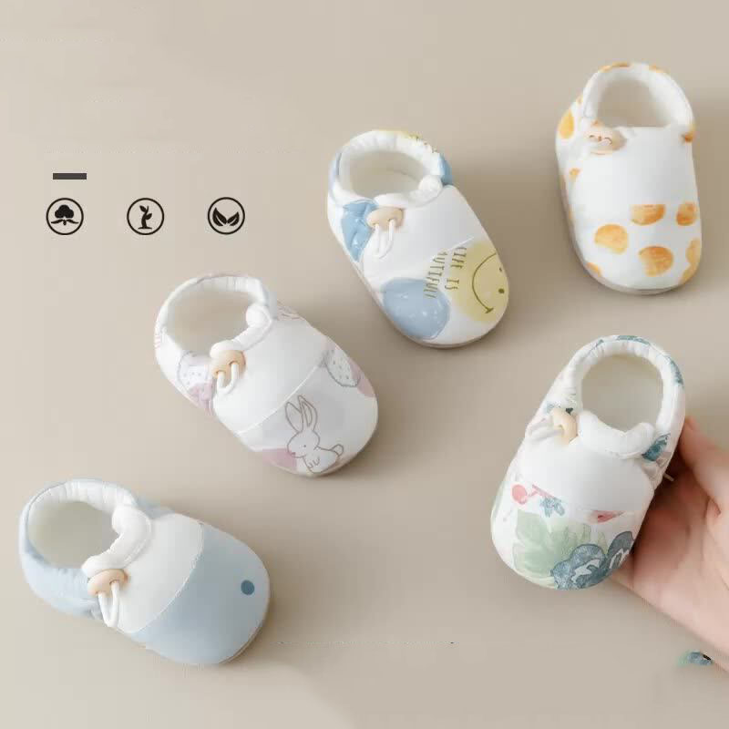 Unisex Baby Socks Non Slip - Детская прогулочная обувь с мультяшным рисунком