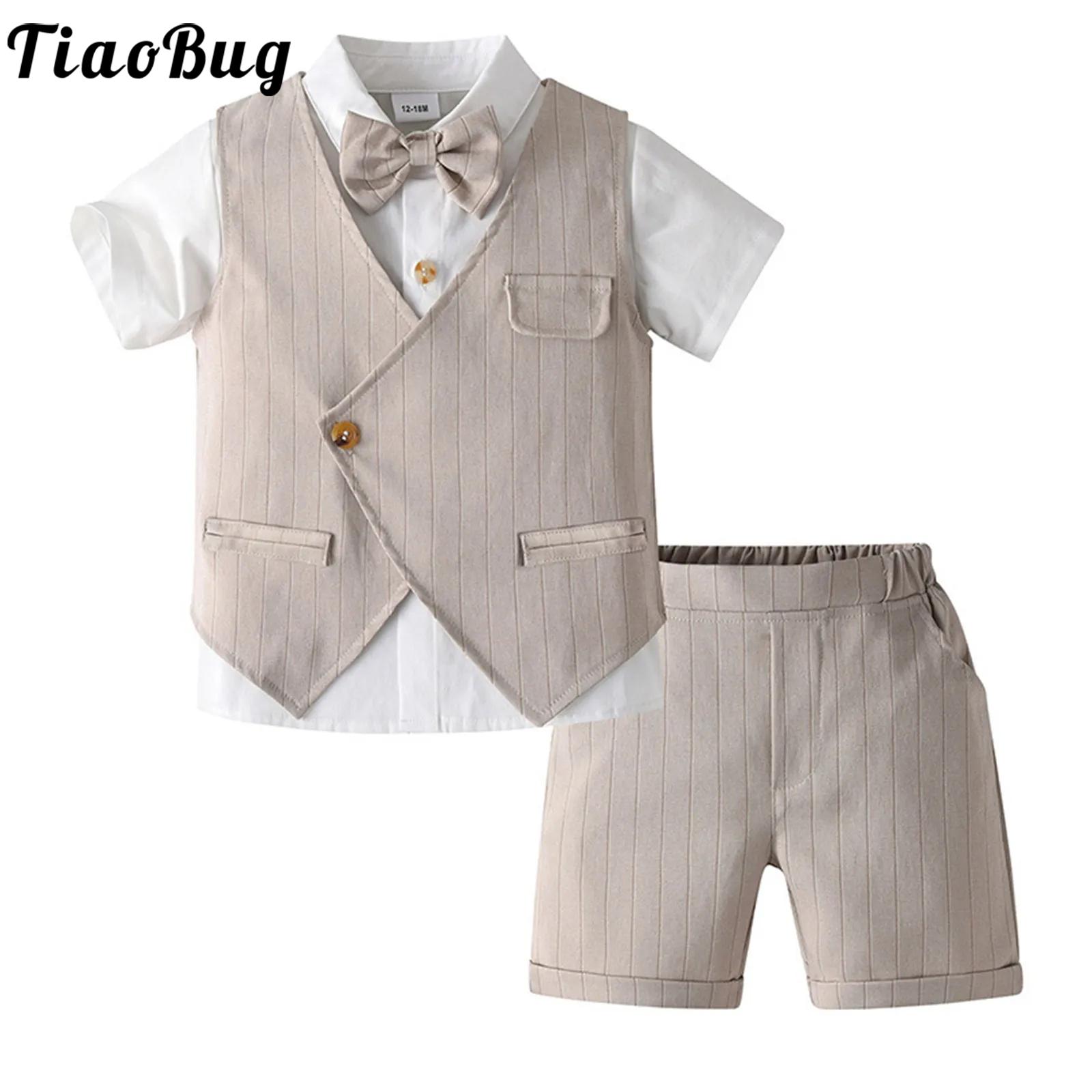 Baby Boy Suit Set Baptism - Одежда для маленьких мальчиков, костюм джентльмена,