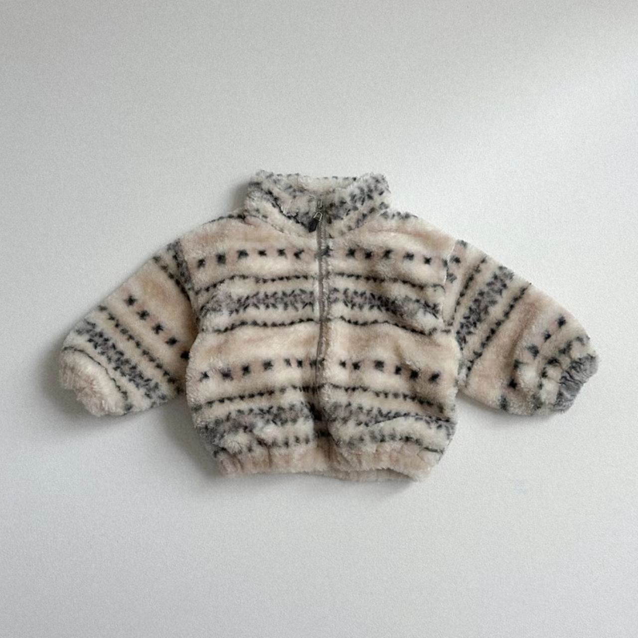 Toddler Boy Winter Fleece Jacket - Зимнее теплое плюшевое пальто для малышей,