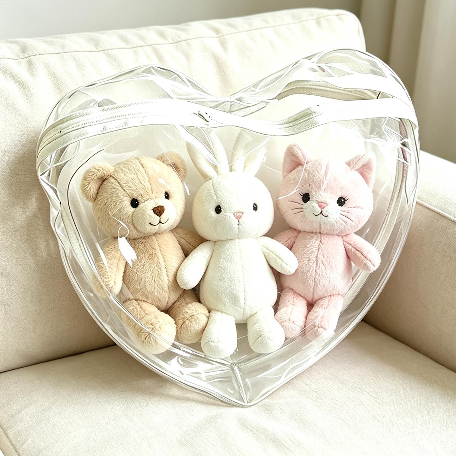 Nursery - Прозрачный пылезащитный органайзер для хранения мягких