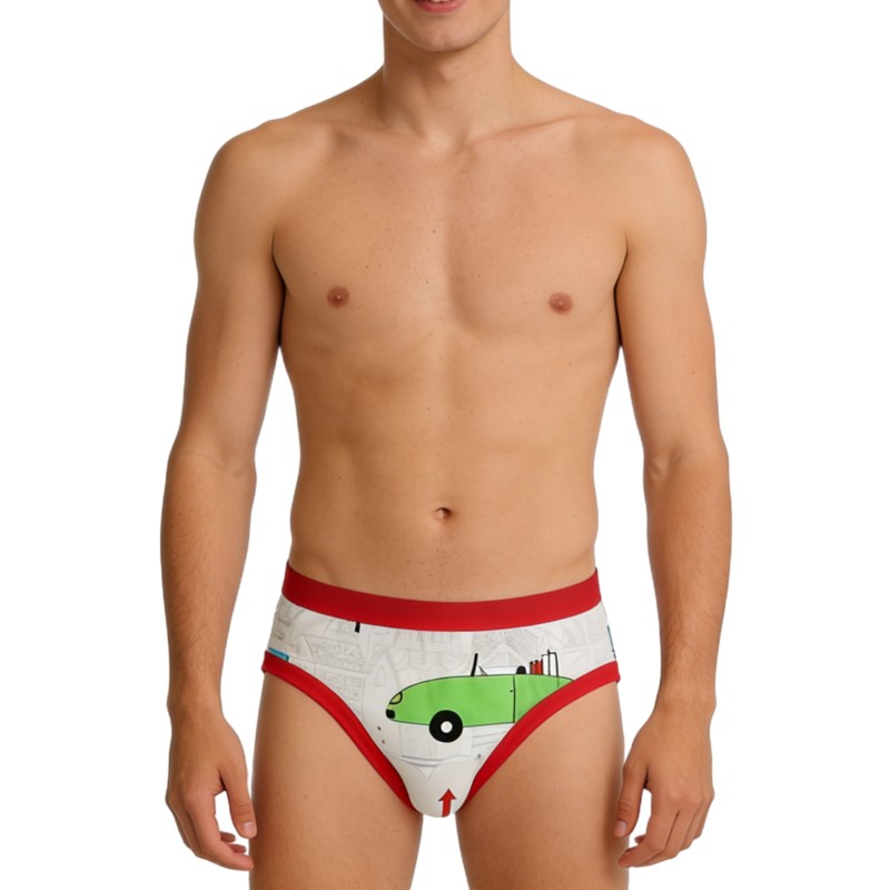 Diapering - Мужские трусы с милым мультяшным принтом,