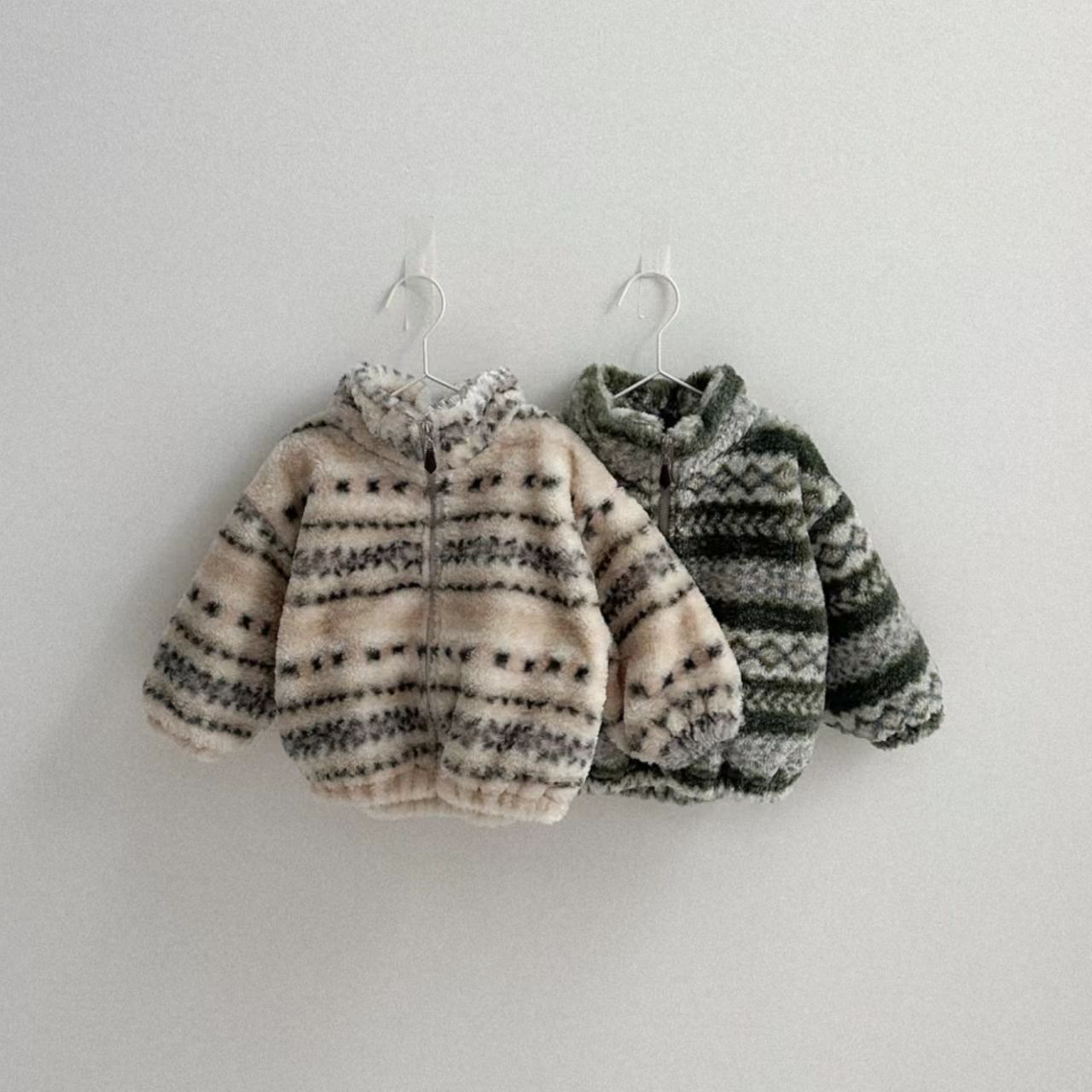 Toddler Boy Winter Fleece Jacket - Зимнее новое теплое плюшевое пальто для