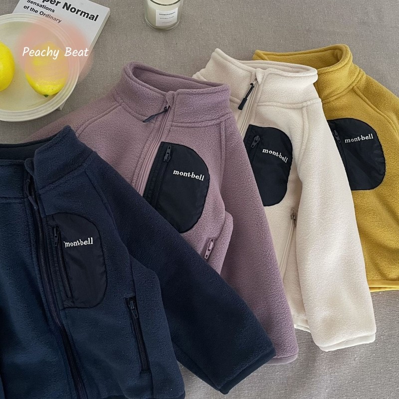 Toddler Boy Winter Fleece Jacket - Модная флисовая куртка для маленьких девочек