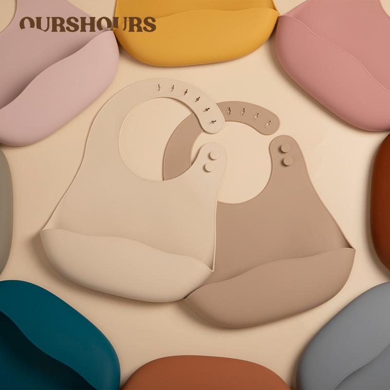 Waterproof Baby Bibs Silicone - Силиконовые детские нагрудники без бисфенола А,