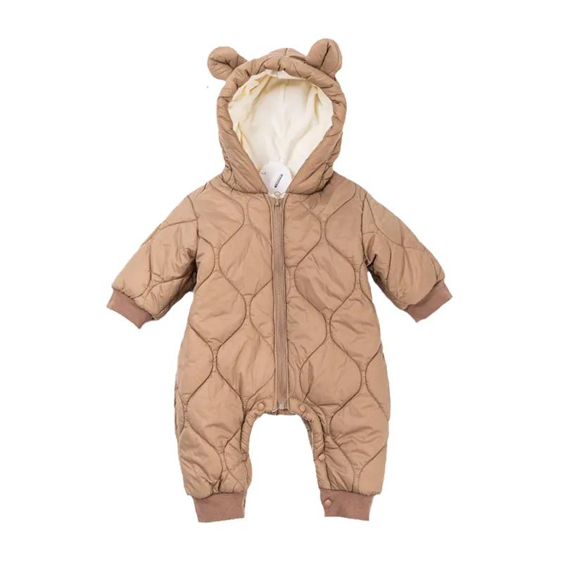Cotton Baby Onesies Zipper - Комбинезон для новорожденных, зимний утепленный хлопковый