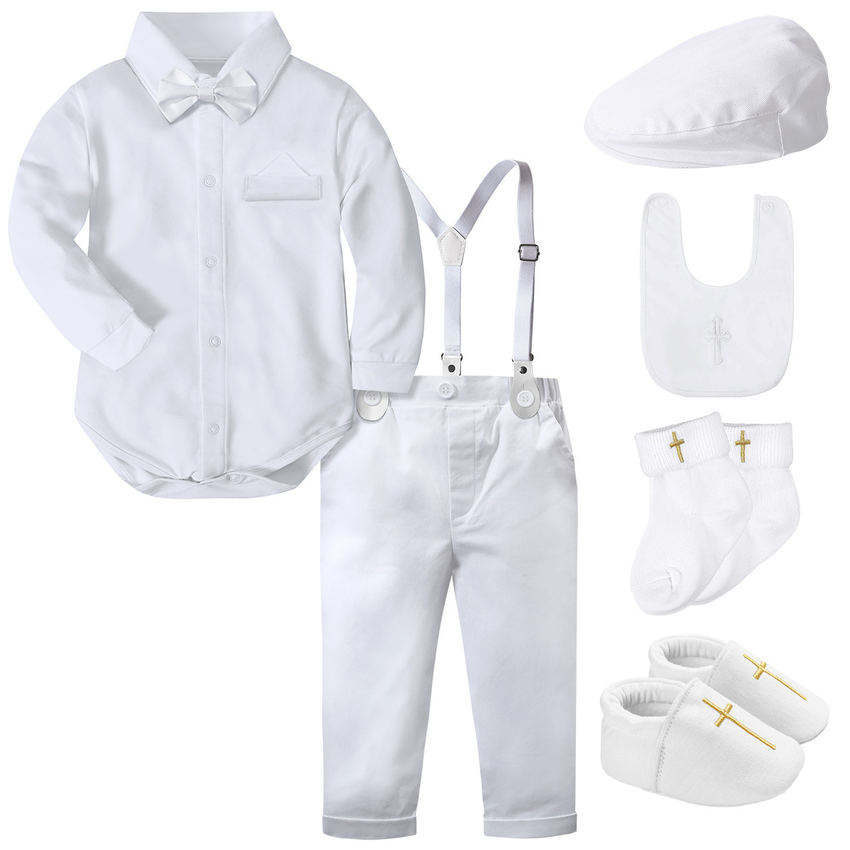 Baby Boy Suit Set Baptism - 2 шт., детский костюм для крещения,