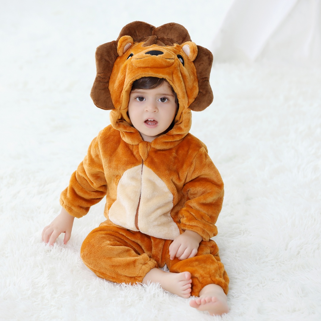 Милый комбинезон с изображение – обзор и цена Cotton Baby Onesies Zipper