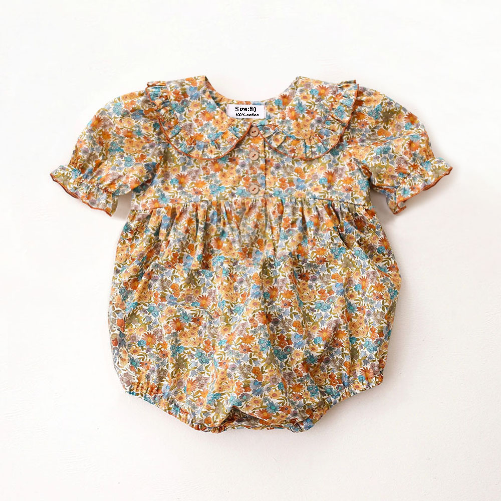Летний комбинезон для новорожд – обзор и цена Newborn Baby Girl Romper Floral