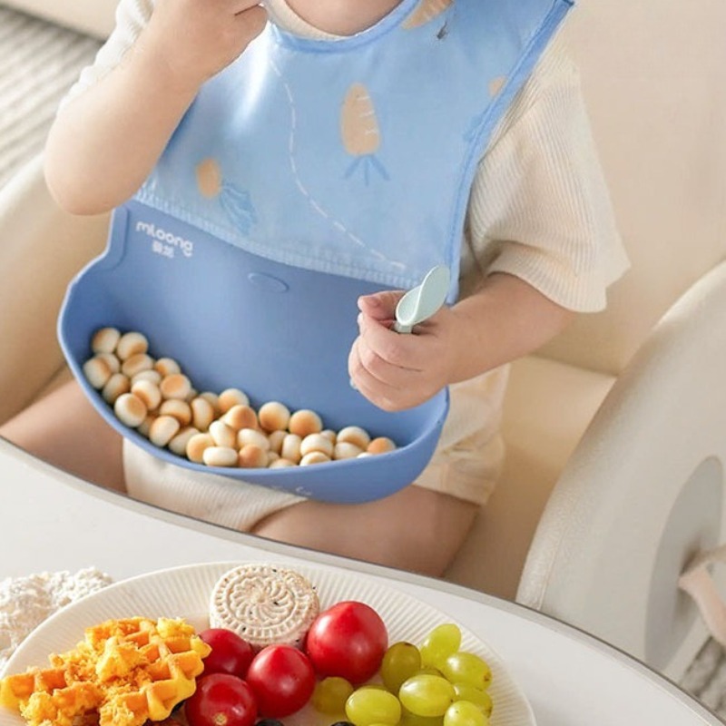 Детские водонепроницаемые нагр – обзор и цена Waterproof Baby Bibs Silicone