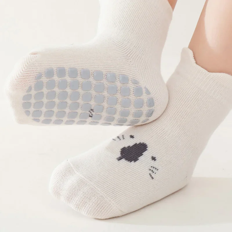 3/5 пар нескользящих носков-та – обзор и цена Unisex Baby Socks Non Slip
