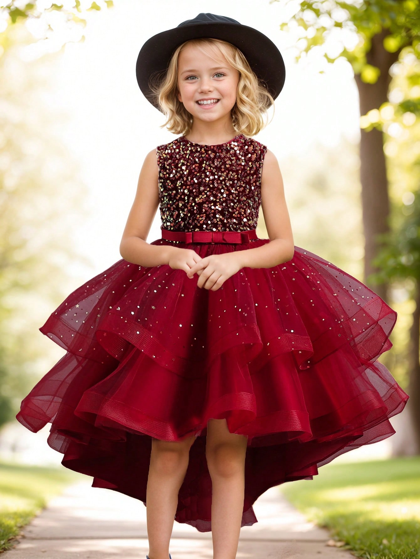 Платье для маленьких девочек с – обзор и цена Toddler Girl Tulle Party Dress