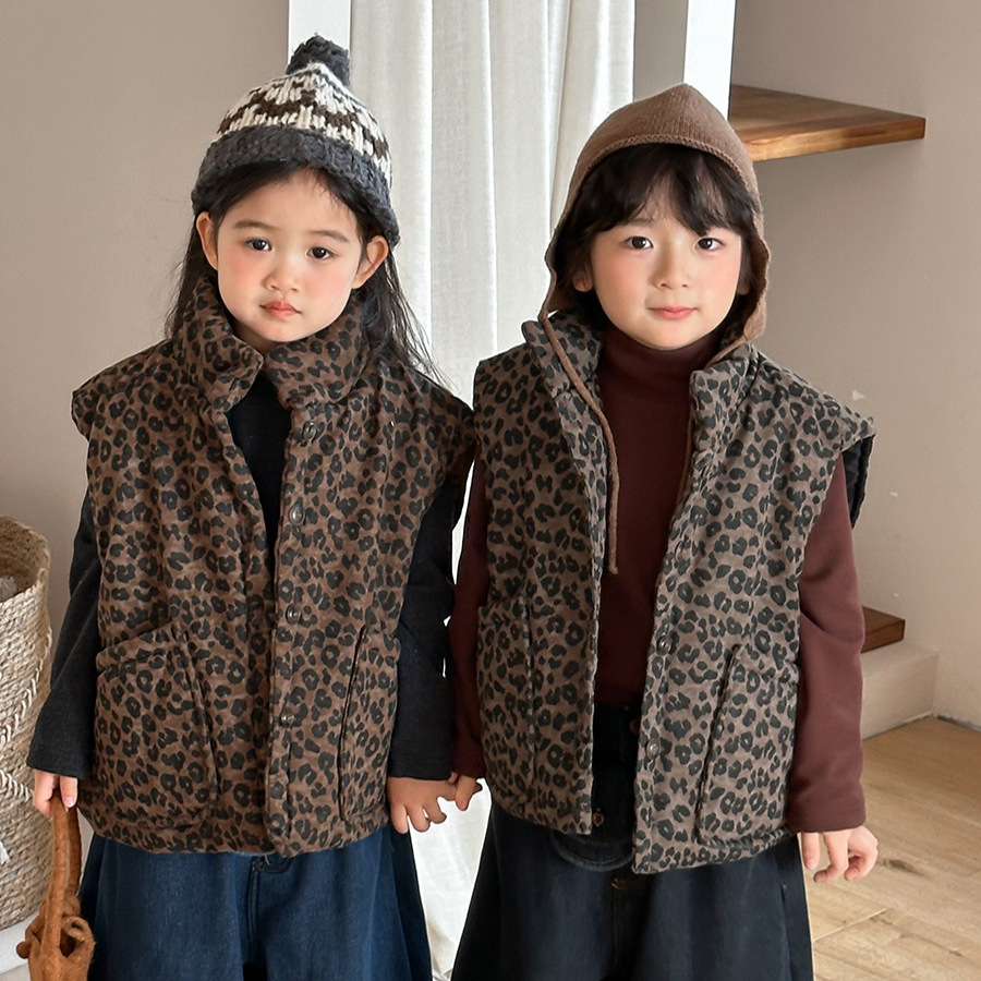 Детский стеганый жилет с леопа – обзор и цена Toddler Boy Winter Fleece Jacket