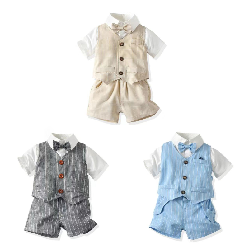 Наряд британского джентльмена  – обзор и цена Baby Boy Suit Set Baptism