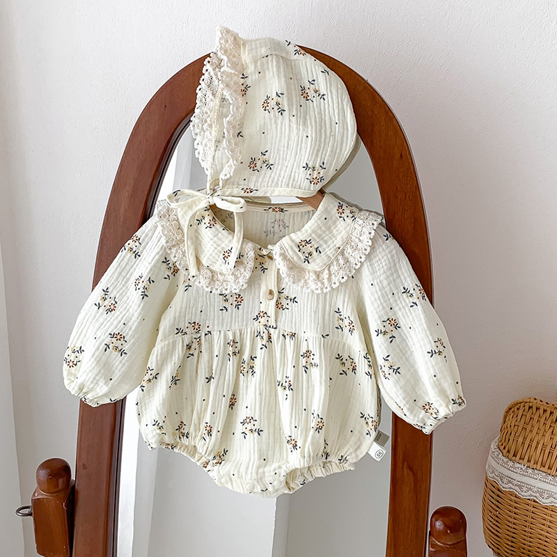 Весенний комбинезон для новоро – обзор и цена Newborn Baby Girl Romper Floral