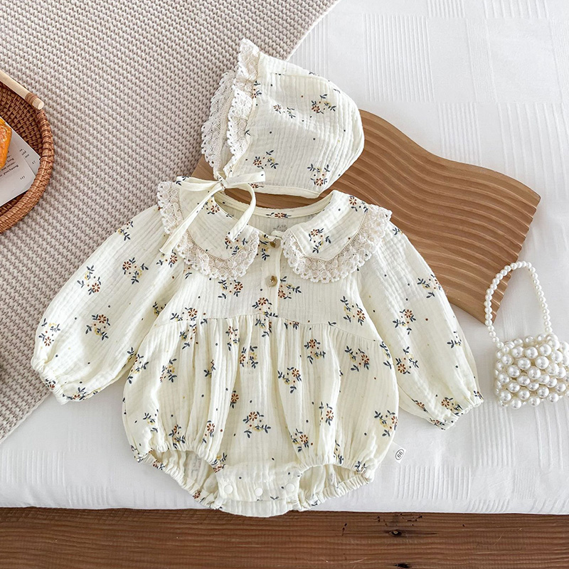 Весенний комбинезон для новоро – обзор и цена Newborn Baby Girl Romper Floral