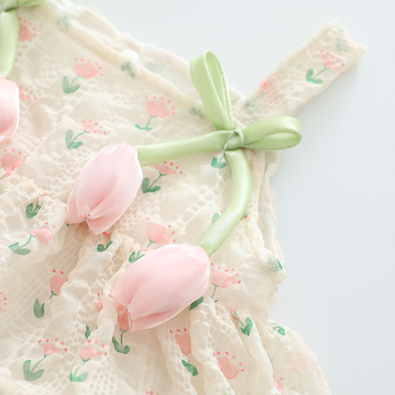 Летний комбинезон-боди для дев – обзор и цена Newborn Baby Girl Romper Floral