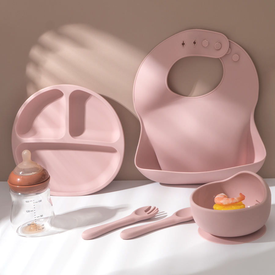 5 шт., детский силиконовый наб – обзор и цена Waterproof Baby Bibs Silicone