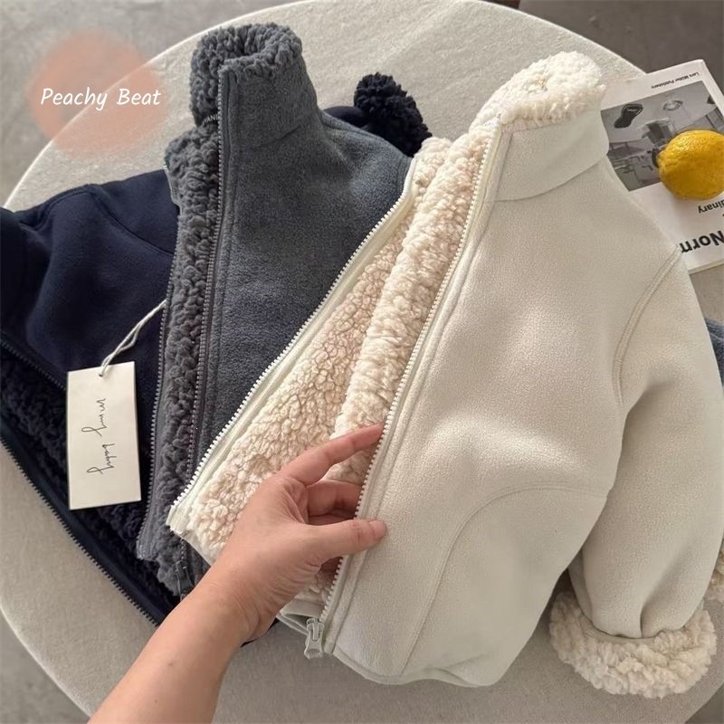 Модная детская куртка из искус – обзор и цена Toddler Boy Winter Fleece Jacket