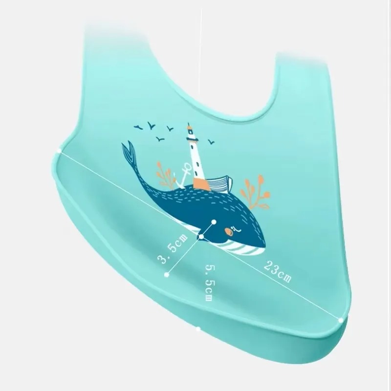 Нагрудники PANGDUBE для малыше – обзор и цена Waterproof Baby Bibs Silicone