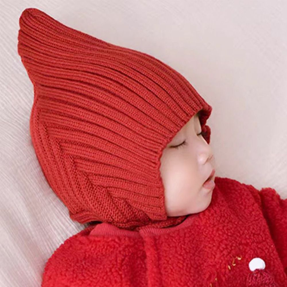 Милая однотонная детская шапка – обзор и цена Infant Beanie Hat With Ears