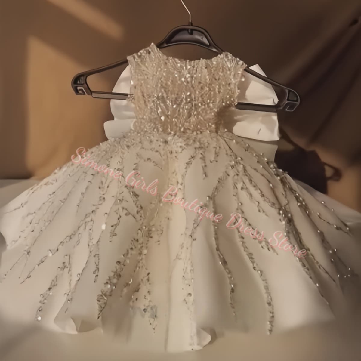 Платье для девочки-цветочницы, – обзор и цена Toddler Girl Tulle Party Dress