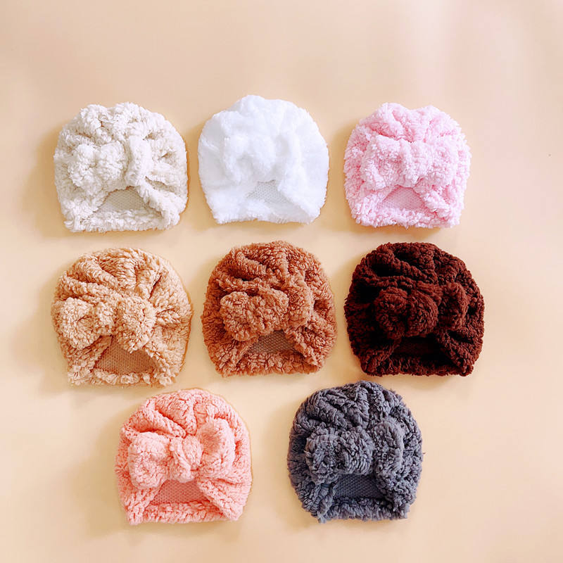 Милый тюрбан с узлом для новор – обзор и цена Infant Beanie Hat With Ears