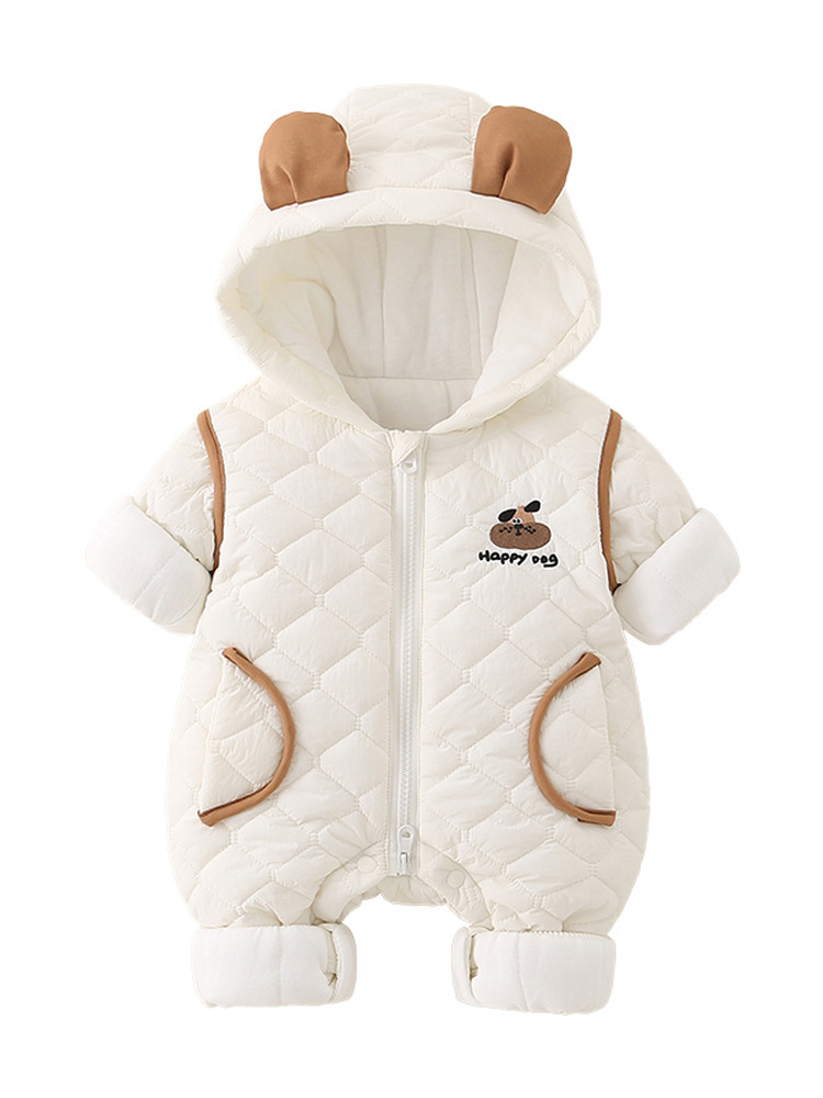 Теплая хлопковая детская одежд – обзор и цена Cotton Baby Onesies Zipper