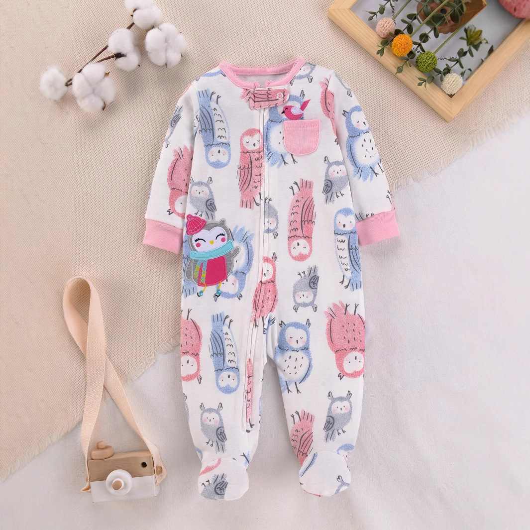 Новый хлопковый комбинезон-сли – обзор и цена Cotton Baby Onesies Zipper