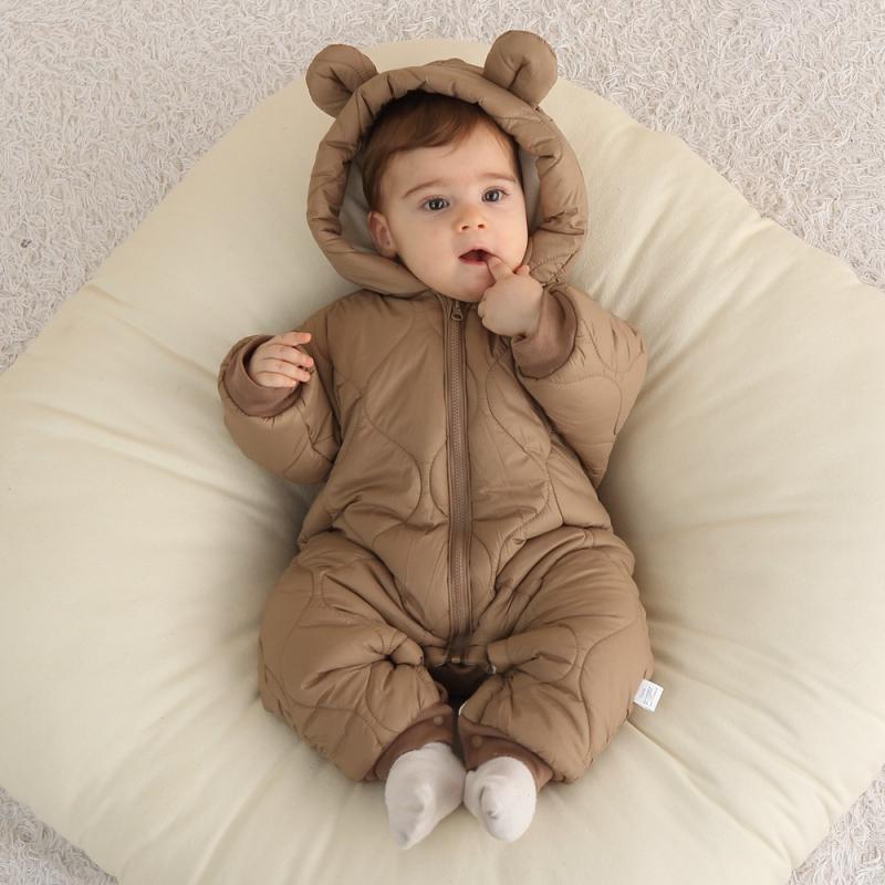 Комбинезон для новорожденных,  – обзор и цена Cotton Baby Onesies Zipper