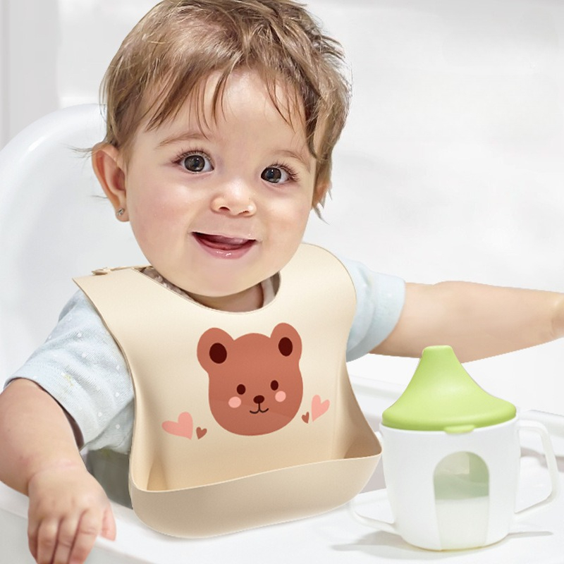 Водонепроницаемые детские нагр – обзор и цена Waterproof Baby Bibs Silicone