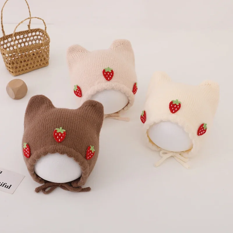 Новая осенне-зимняя шапка для  – обзор и цена Infant Beanie Hat With Ears