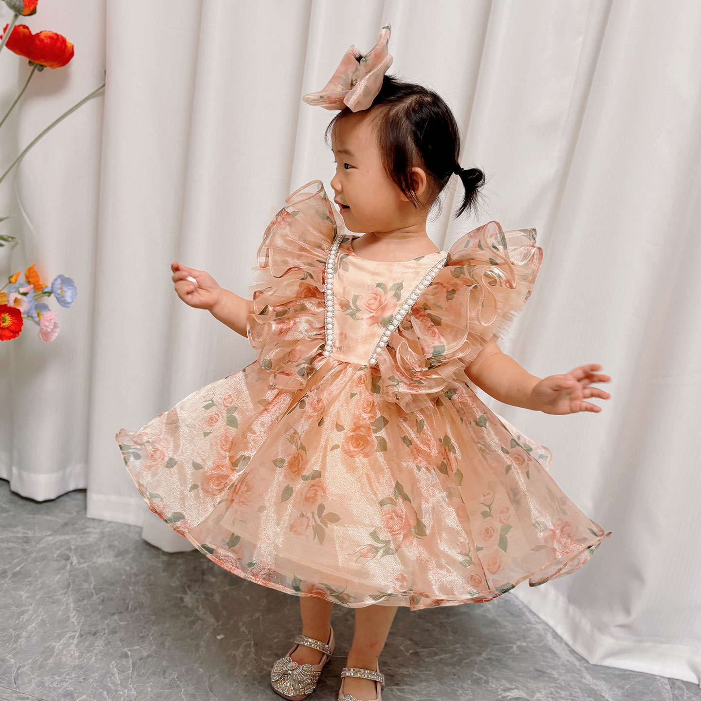 Dreamy Vow J225 Потрясающее пл – обзор и цена Toddler Girl Tulle Party Dress