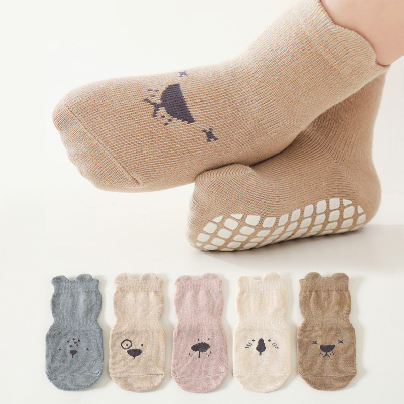 3/5 пар нескользящих носков-та – обзор и цена Unisex Baby Socks Non Slip