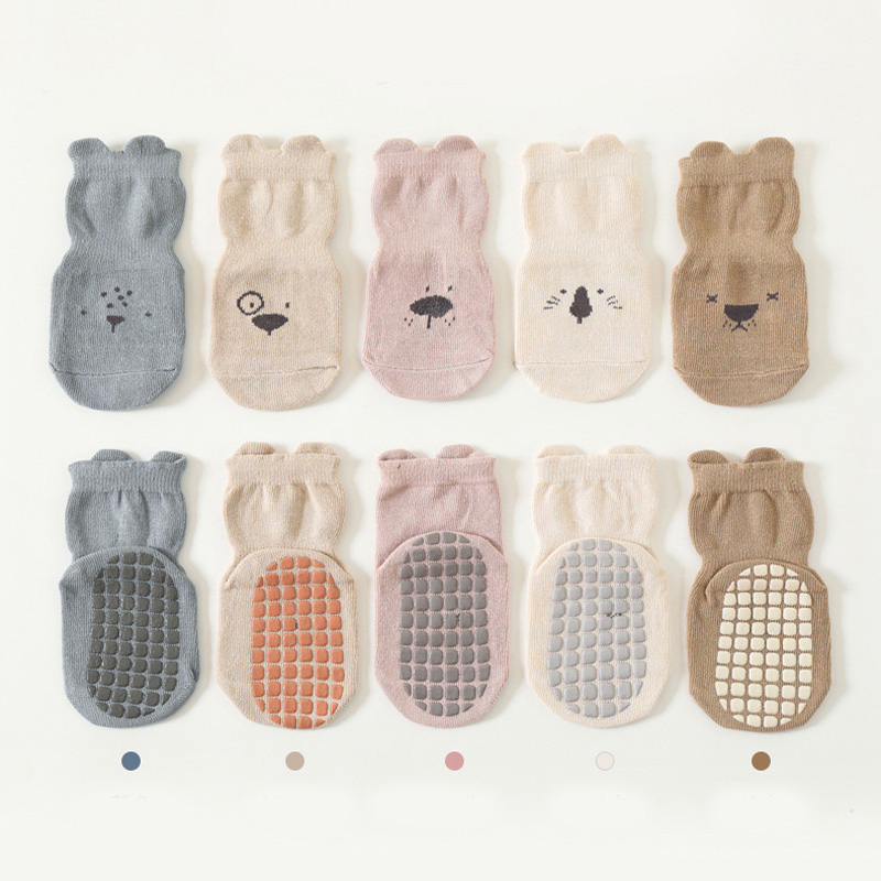 3/5 пар нескользящих носков-та – обзор и цена Unisex Baby Socks Non Slip