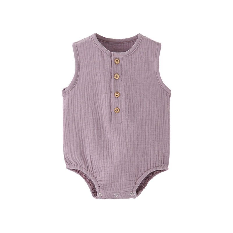 Летний однотонный комбинезон д – обзор и цена Baby Summer Linen Sleeveless Jumpsuit
