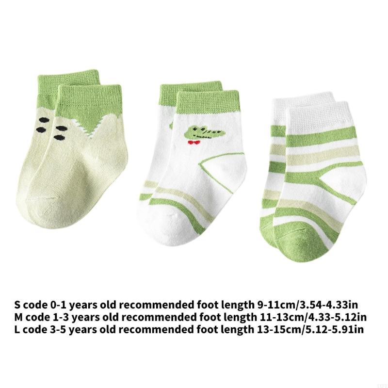 3 пары дышащих детских носков, – обзор и цена Unisex Baby Socks Non Slip